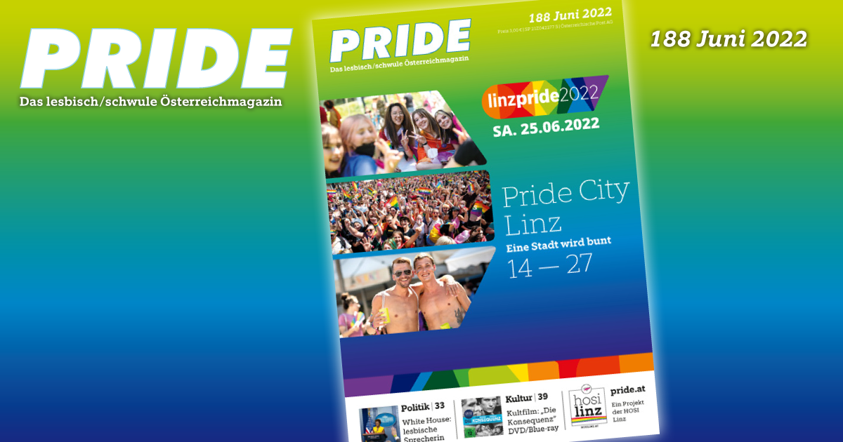 PRIDE Nr. 188 / Juni 2022